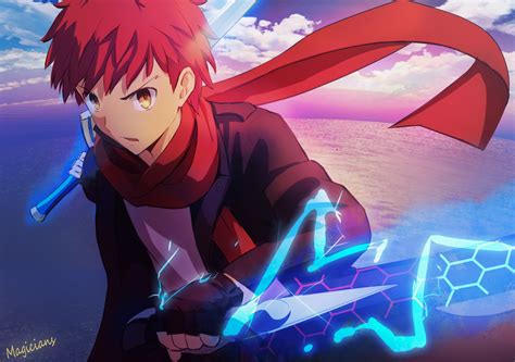 Shirou Emiya HD Wallpaper from Fate/Stay Night by Magicians