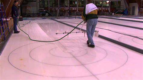 Curling Ice Painting - Thompson Rink Equipment - YouTube