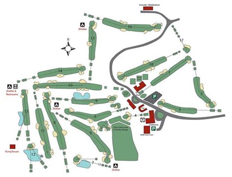 Course Map - Knollwood Club