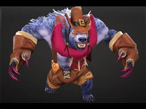 Dota 2 Store - Ursa Alpine Stalker's set - YouTube