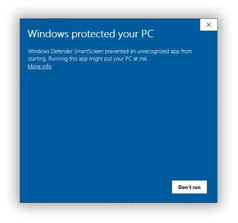 Windows SmartScreen Alert | SecureW2