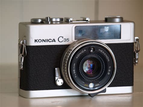 Konica C35 | Personal camera, Classic camera, Vintage cameras