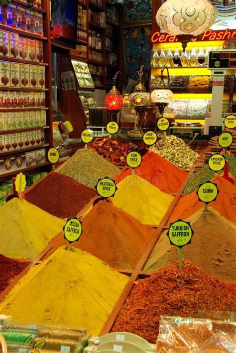 Spice at Bazaar in Istanbul Editorial Image - Image of healthy, health ...