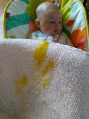 Yellow spit up! | BabyCentre