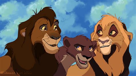 Kovu and Kiara Cubs All Grown Up by SEGAmastergirl on DeviantArt