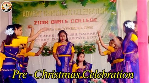 Zion Bible College Udalguri || Advent Christmas || #bodobaptistconvention #bodogospelsong # ...