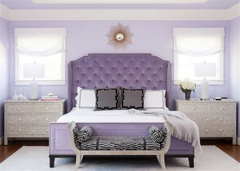 Vienna | Erika Bonnell Interiors | Washington DC, Northern Virginia, Maryland | Purple bedrooms ...