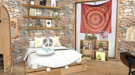 Sims 4 Cc Boho Bedroom