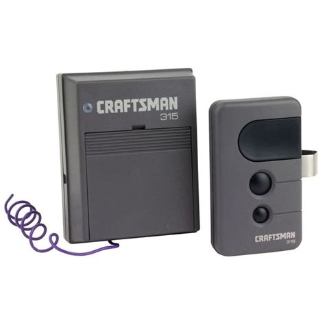 Craftsman Remote Control 315Mhz 3-Function Security+® Review - Garage Door Openers