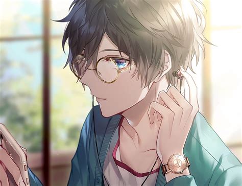 Handsome Anime Boy Glasses - Anime Wallpaper HD