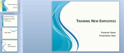 Training New Employees PowerPoint Template | PowerPoint Presentation