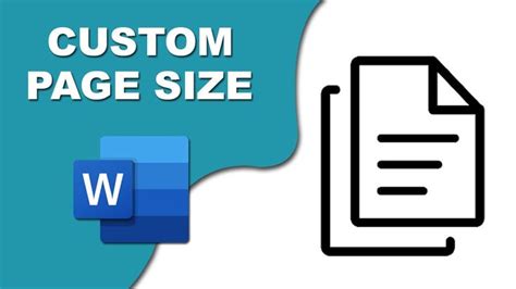 How to create custom paper size in word 2016 | Custom paper, Words, Custom