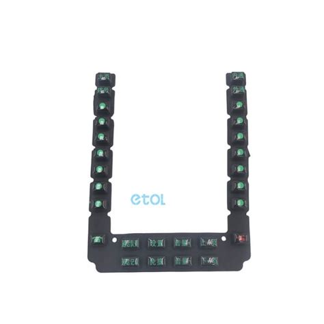 Custom waterproof rubber conductive silicone keypad manufacture - ETOL