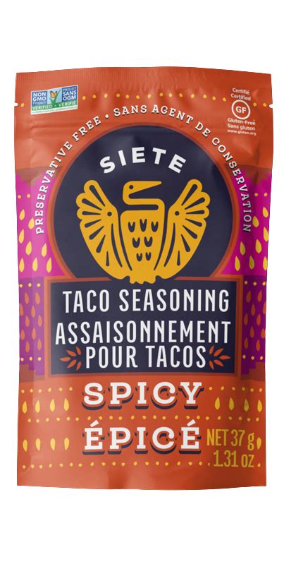 Buy Siete Spicy Taco Seasoning at Well.ca | Free Shipping $35+ in Canada