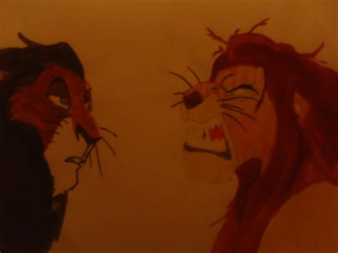 mufasa and scar by mandz333 on DeviantArt