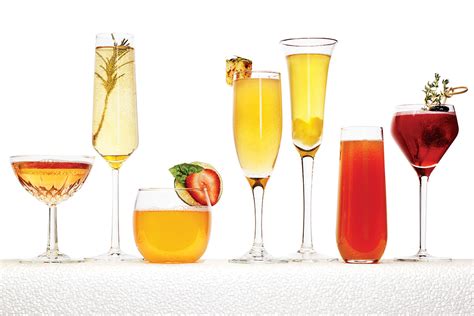 Seven Signature Champagne Cocktail Recipes for Weddings