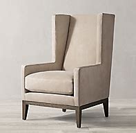 Draper Wingback Leather Chair