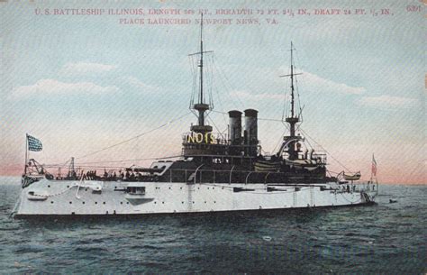 USS Illinois (BB-7) - GREAT WHITE FLEETGREAT WHITE FLEET