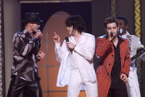 Michael Jackson & Justin Timberlake In 2001 | Michael Jackson Official Site