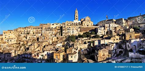 Ancient Matera, Basilicata, Italy Stock Image - Image of southern, church: 47080717