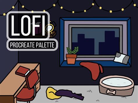 Lofi Theme Procreate Palette Procreate Color Palette - Etsy