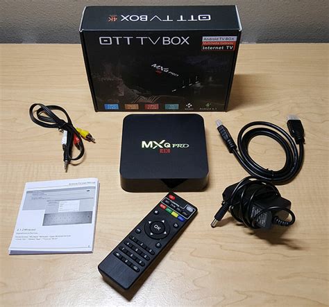 MXQ Pro 4K Android TV Box Review