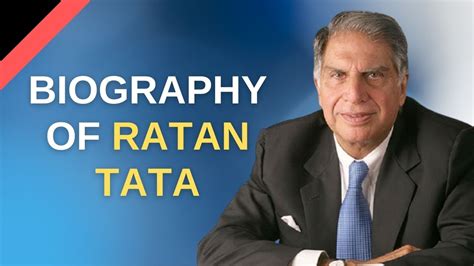 About Ratan Tata Biography - Gkfunda