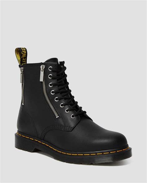 1460 ZIP NAPPA LEATHER LACE UP BOOTS | Dr. Martens Official