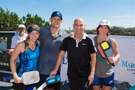 Tennis legends Andre Agassi and... - Pickleball Philippines