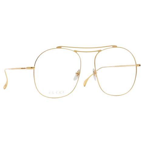 Gucci - Round Frame Optical Glasses - Gold - Gucci Eyewear - Avvenice