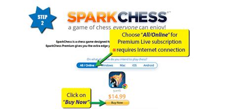 How to purchase a Premium Live subscription - SparkChess