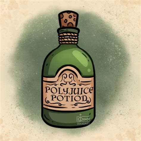 Hermione Granger Inventory - Polyjuice Potion by oixxo on DeviantArt