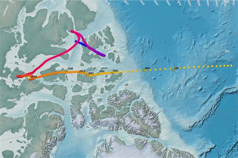 Wandering of the Geomagnetic Poles | NCEI