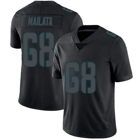 Eagles Jordan Mailata Legend Black Impact Jersey – US Sports Nation