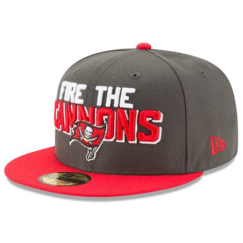 Men's New Era Pewter/Red Tampa Bay Buccaneers 2018 NFL Draft Spotlight ...