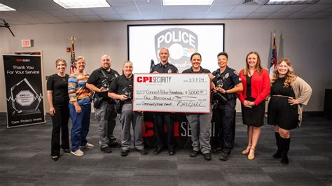 CPI Security Community Impact Award: Concord Police Department | CPI ...