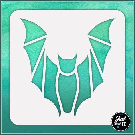 Flying Bat 1 Durable and Reusable Stencil for DIY Painting, Crafting ...