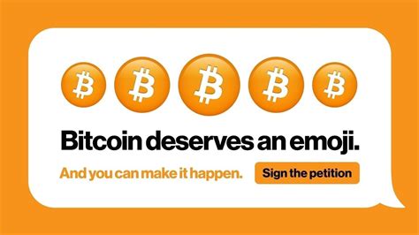 Petition · Bitcoin Deserves an Emoji - Lithuania · Change.org