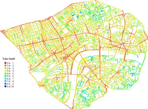 Tube Station Accessibility Analysis of Central London | Download ...