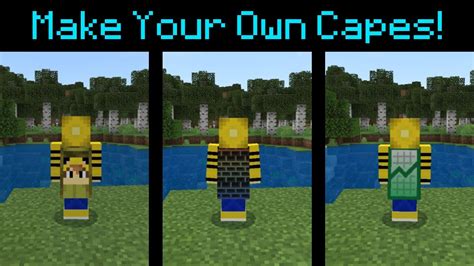 How To MAKE CAPES For Minecraft Bedrock Edition (Windows 10) - YouTube