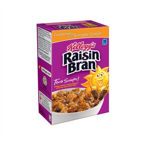 Kellogg`s Raisin Bran Cereal, 1.52 Ounce -- 70 per case, 70-1.52 OUNCE ...