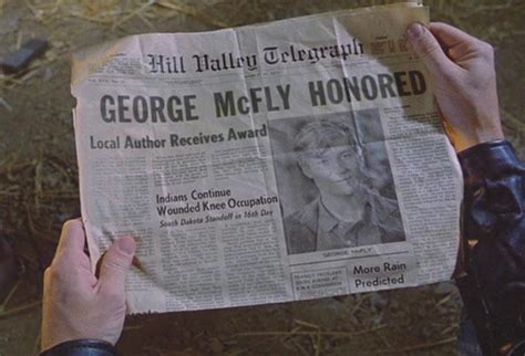 Nerd Calendar — March 15, 1973 - George McFly is Either Murdered...