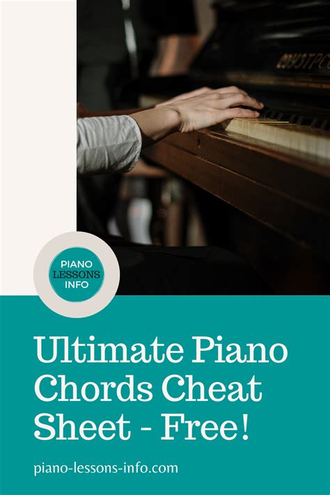 Grab the Ultimate Piano Chords Cheat Sheet from Piano Lessons Info to ...