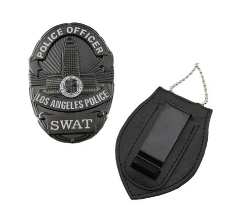 LAPD Los Angeles SWAT Police Badge Replica Movie Props – Cop Collectibles