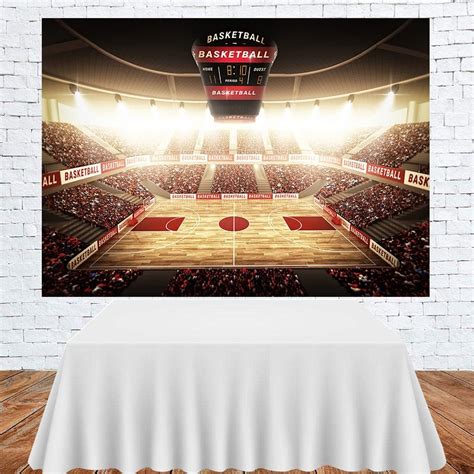 Buy 7x5ft Basketball Photo Backdrop for Photography, Basketball Theme ...