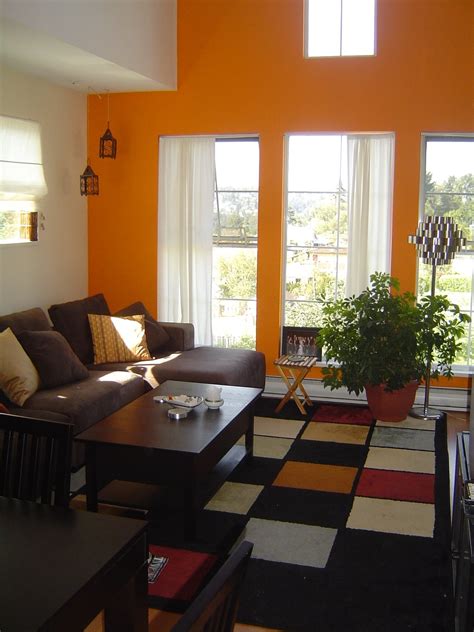 28 Stunning Orange Living Room Designs Ideas – Decoration Love