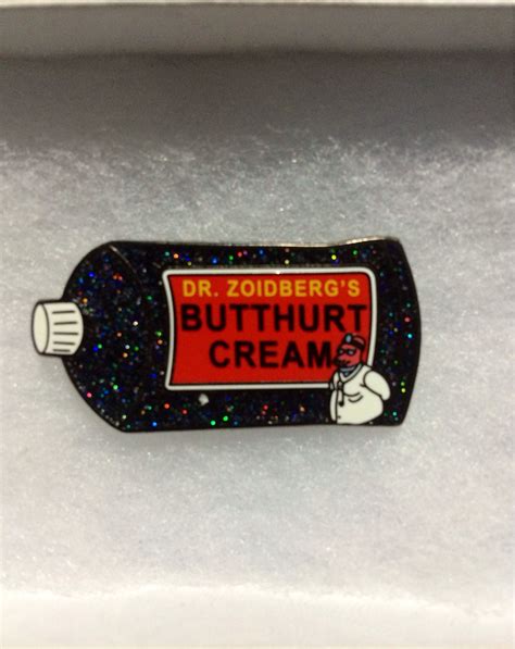 Butthurt cream hatpin by FLHatpins on Etsy