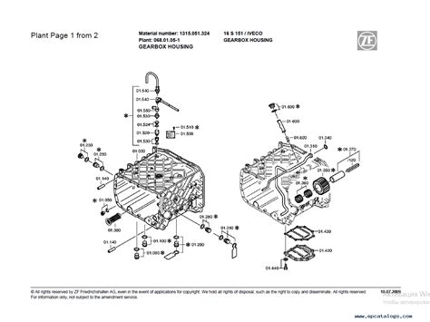 ZF 16S 151 IVECO Spare Parts Catalogue PDF Download