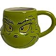The Grinch 3D Face Mug Dr Seuss Tea Coffee Novelty Cup Gift gift set new christmas : Amazon.co ...