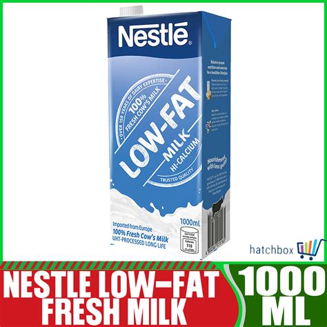 Nestle Low-Fat Fresh Milk 1000ml | Shopee Philippines